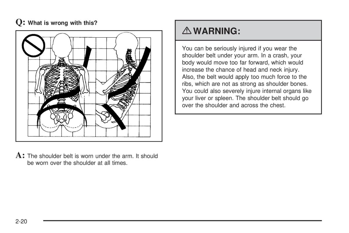 Chevrolet Corvette C6 owners manual / page 52