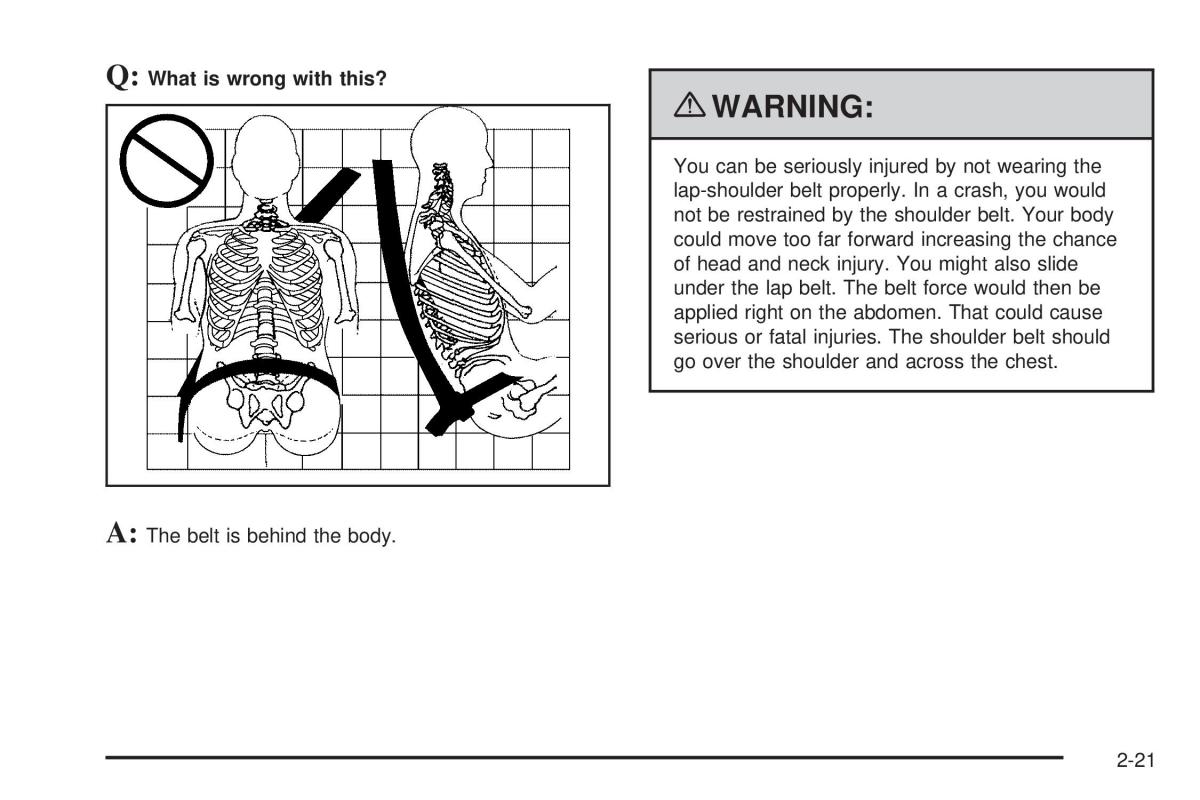 Chevrolet Corvette C6 owners manual / page 53