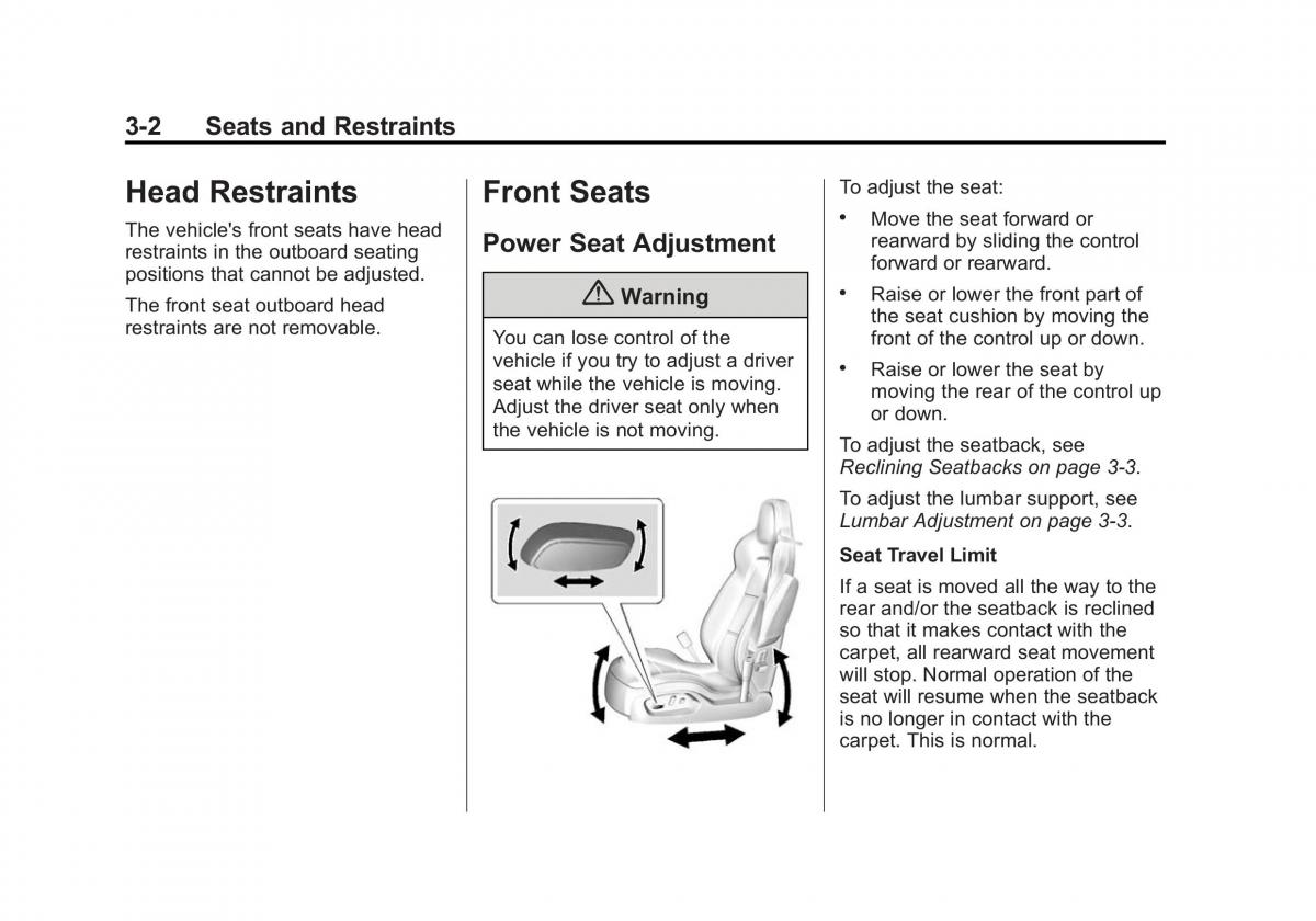 manual  Chevrolet Corvette C7 owners manual / page 65