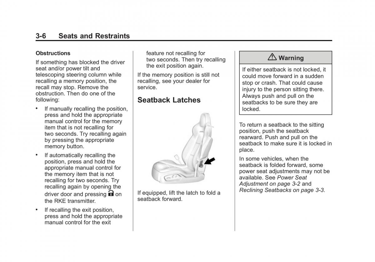 manual  Chevrolet Corvette C7 owners manual / page 69