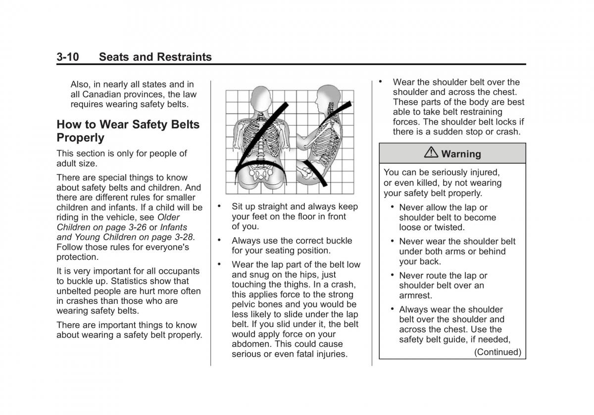 manual  Chevrolet Corvette C7 owners manual / page 73