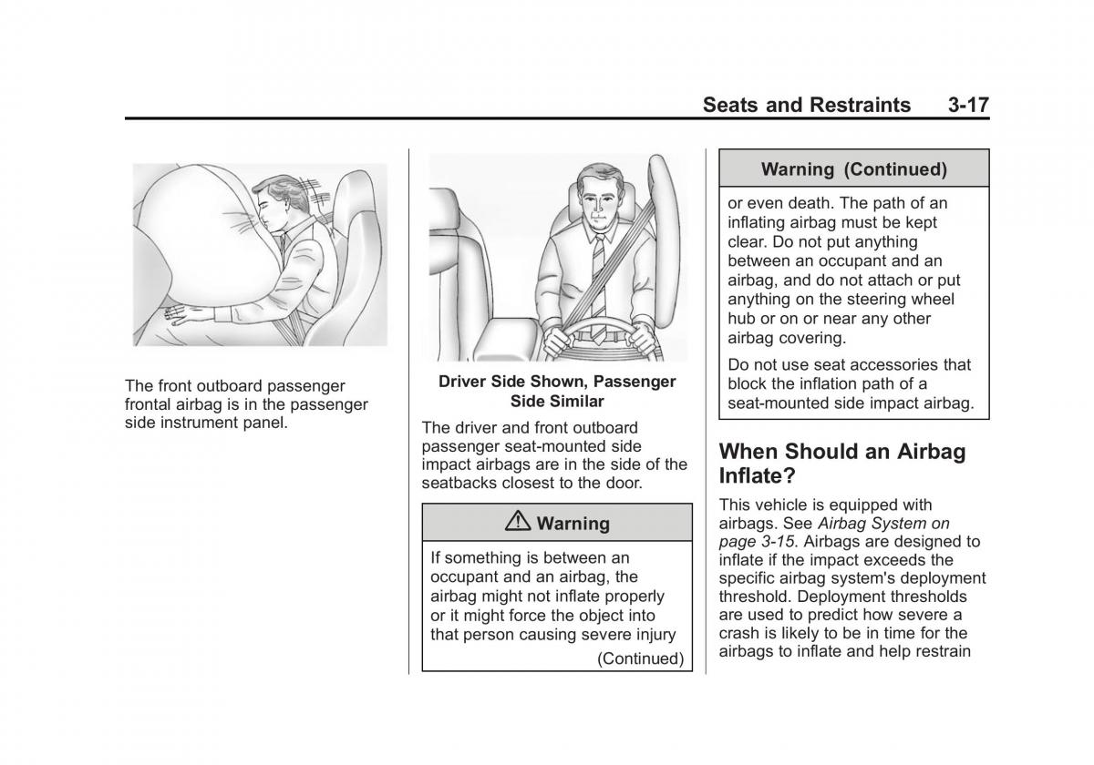 manual  Chevrolet Corvette C7 owners manual / page 80