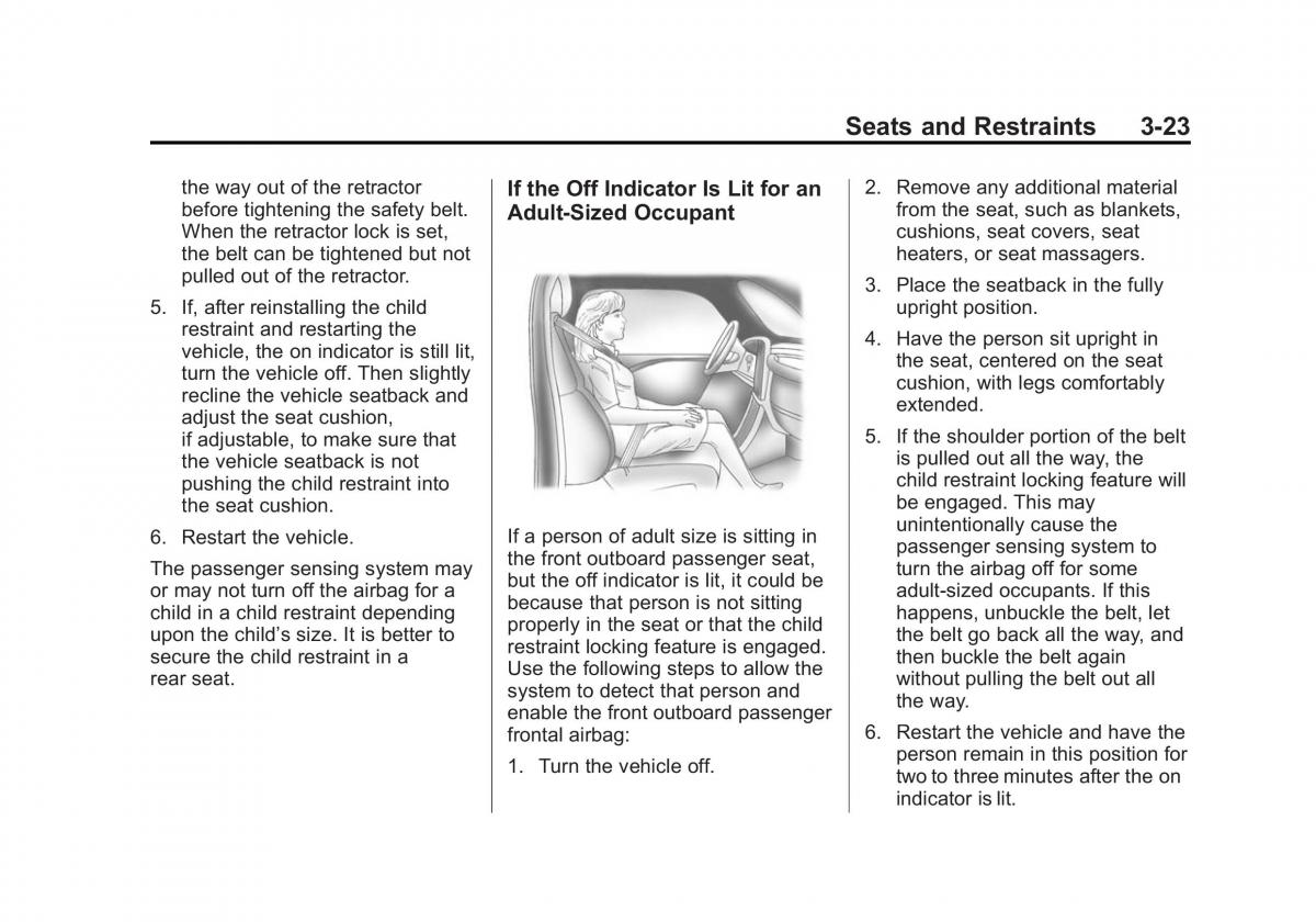 manual  Chevrolet Corvette C7 owners manual / page 86