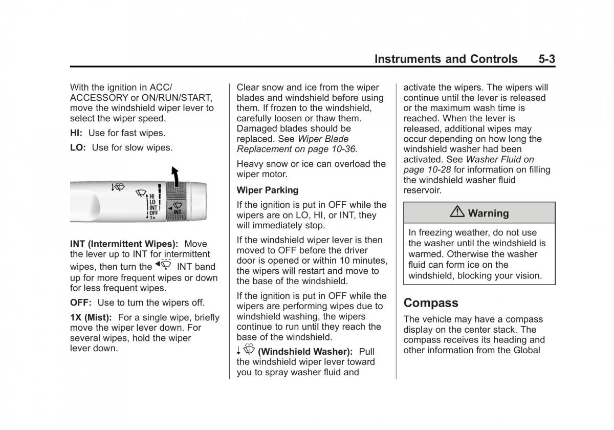 manual  Chevrolet Corvette C7 owners manual / page 108