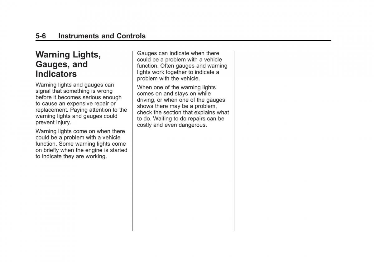 manual  Chevrolet Corvette C7 owners manual / page 111