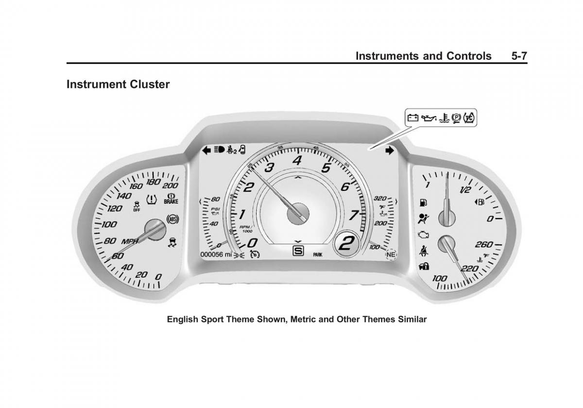 manual  Chevrolet Corvette C7 owners manual / page 112