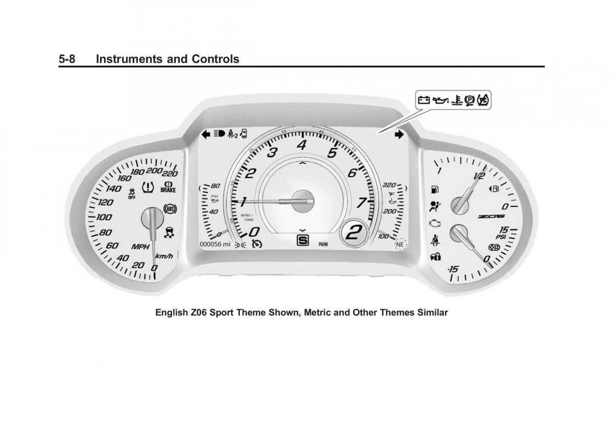 manual  Chevrolet Corvette C7 owners manual / page 113