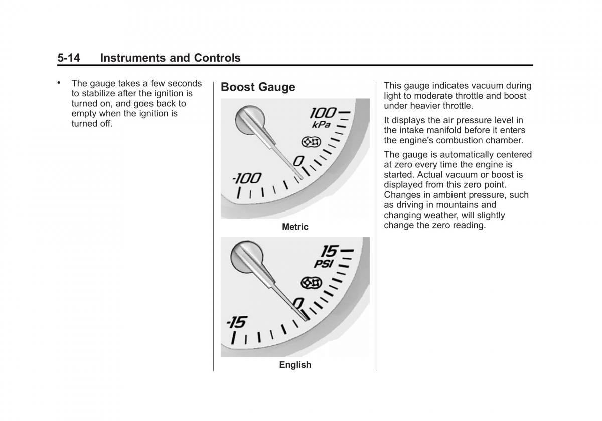 manual  Chevrolet Corvette C7 owners manual / page 119