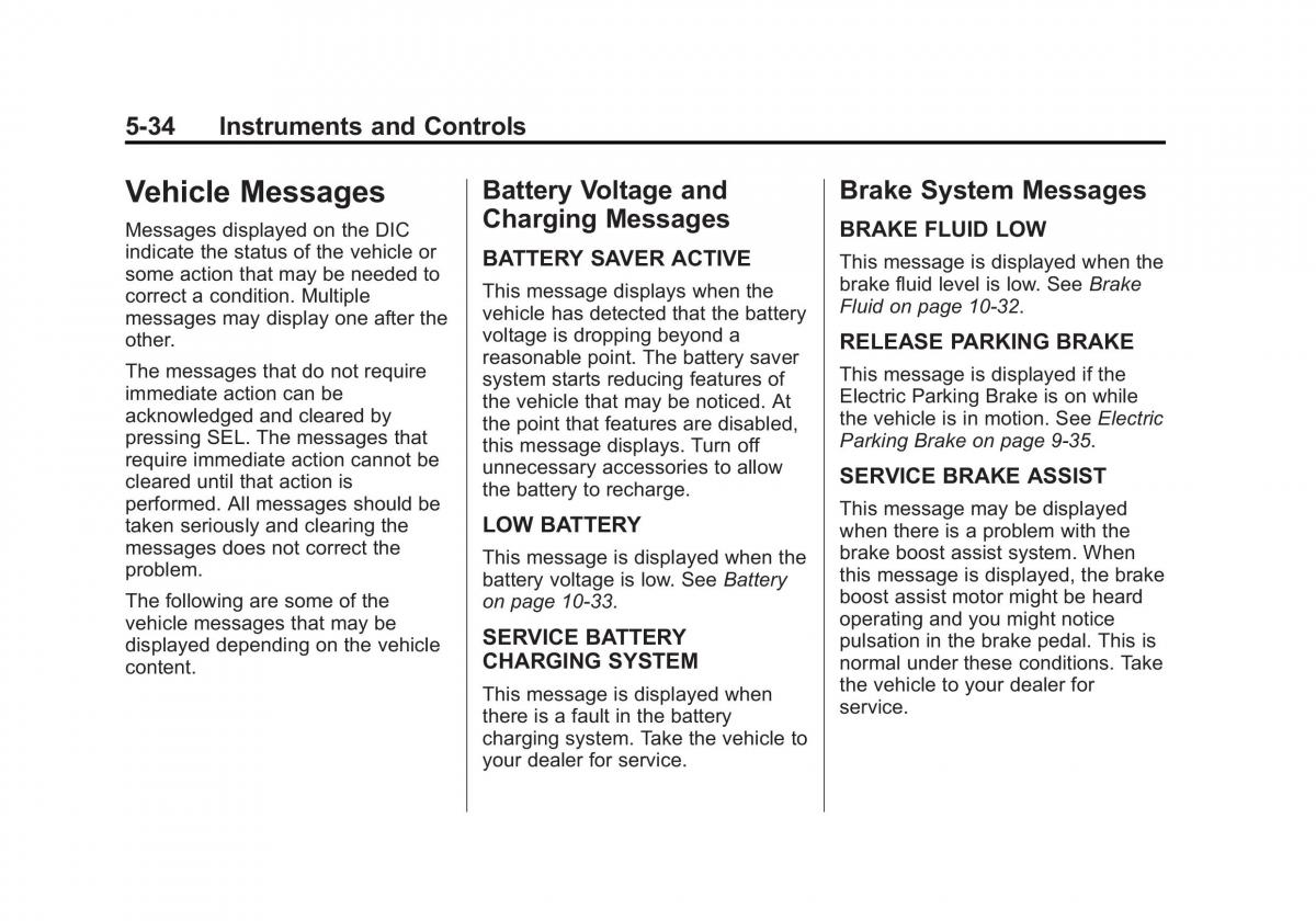 manual  Chevrolet Corvette C7 owners manual / page 139