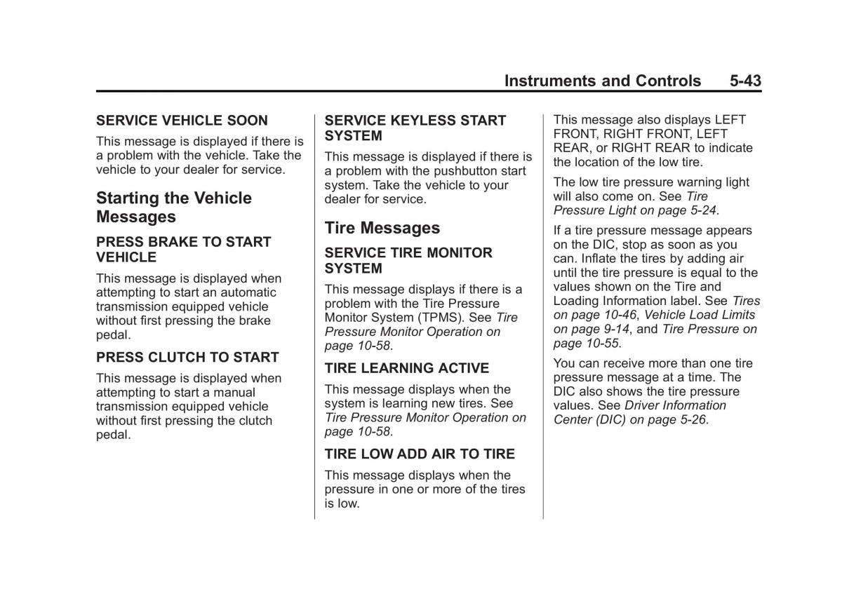 manual  Chevrolet Corvette C7 owners manual / page 148