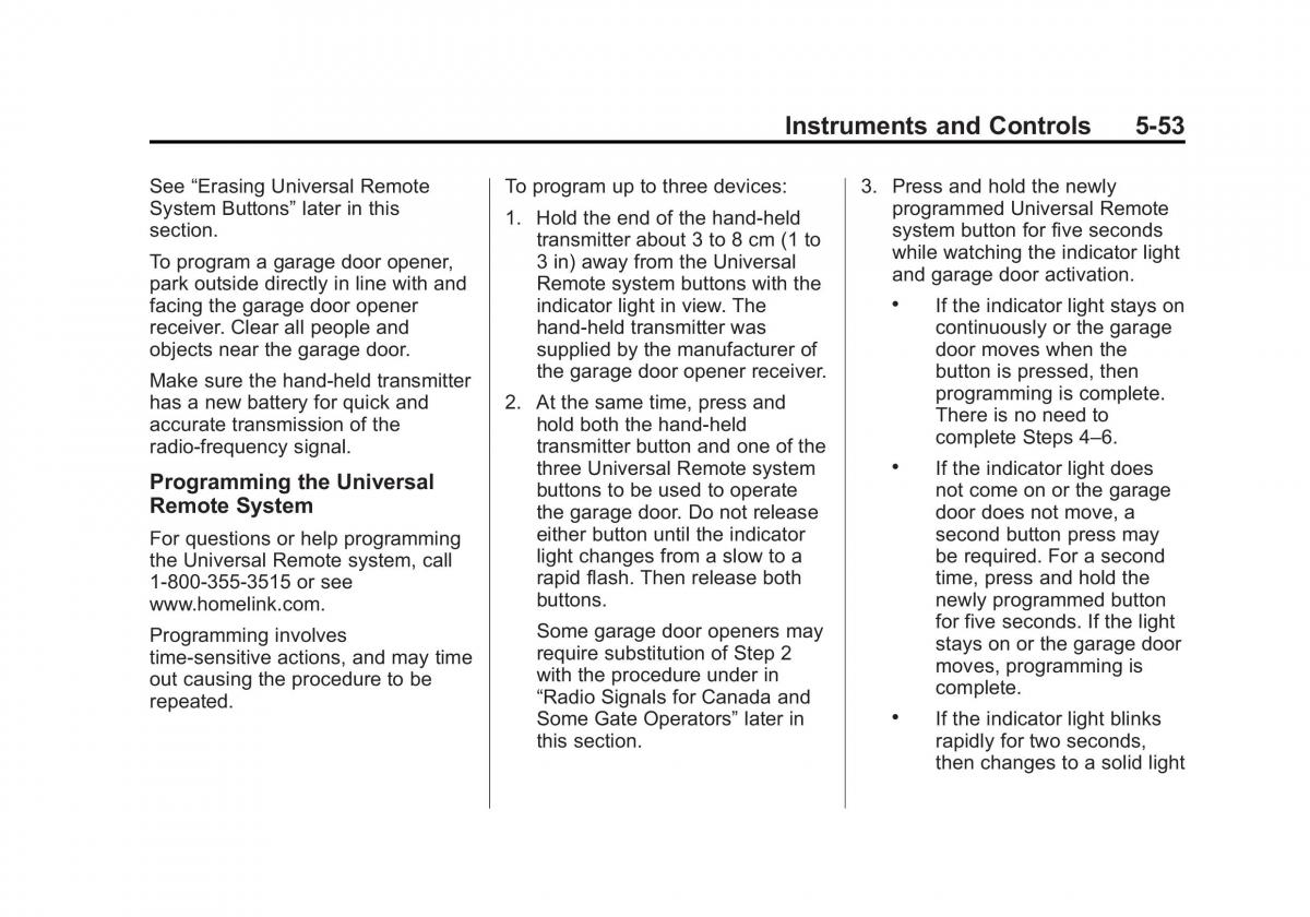 manual  Chevrolet Corvette C7 owners manual / page 158