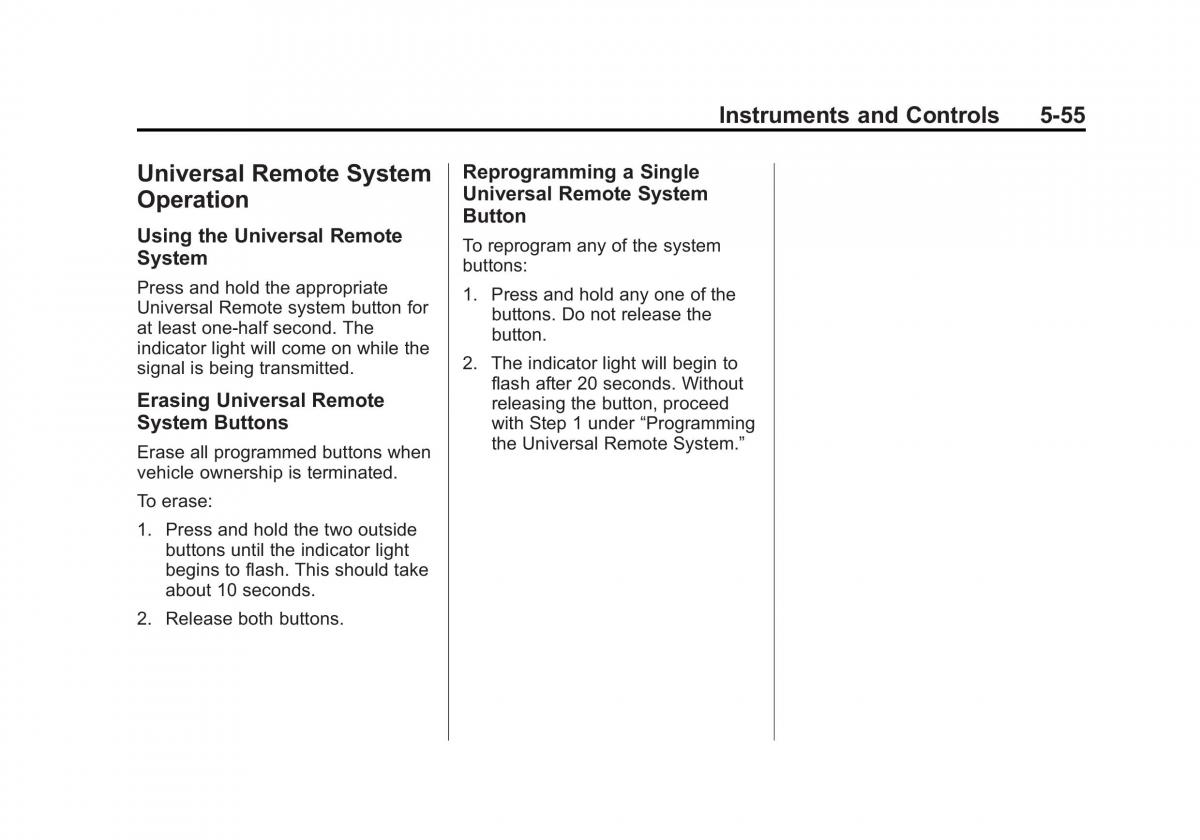 manual  Chevrolet Corvette C7 owners manual / page 160