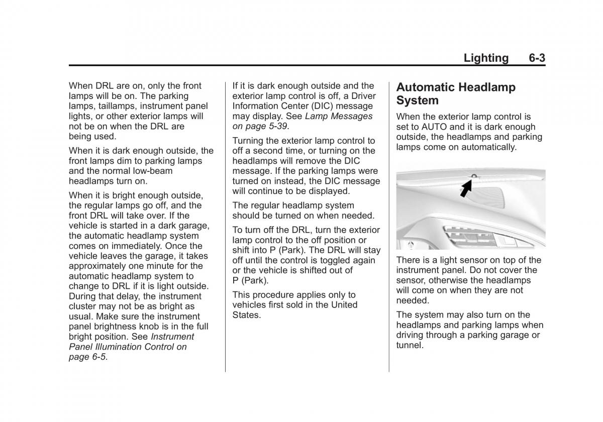 manual  Chevrolet Corvette C7 owners manual / page 164