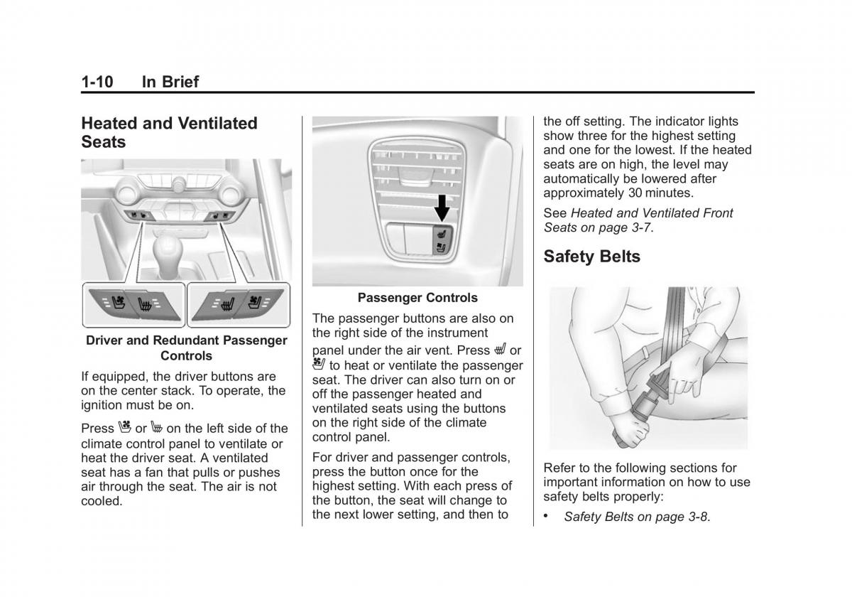 manual  Chevrolet Corvette C7 owners manual / page 17