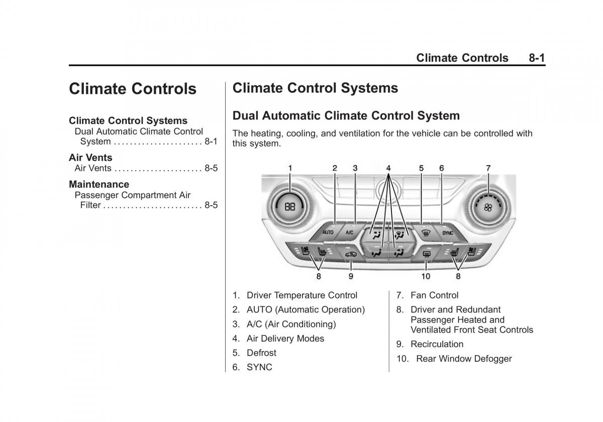 manual  Chevrolet Corvette C7 owners manual / page 176