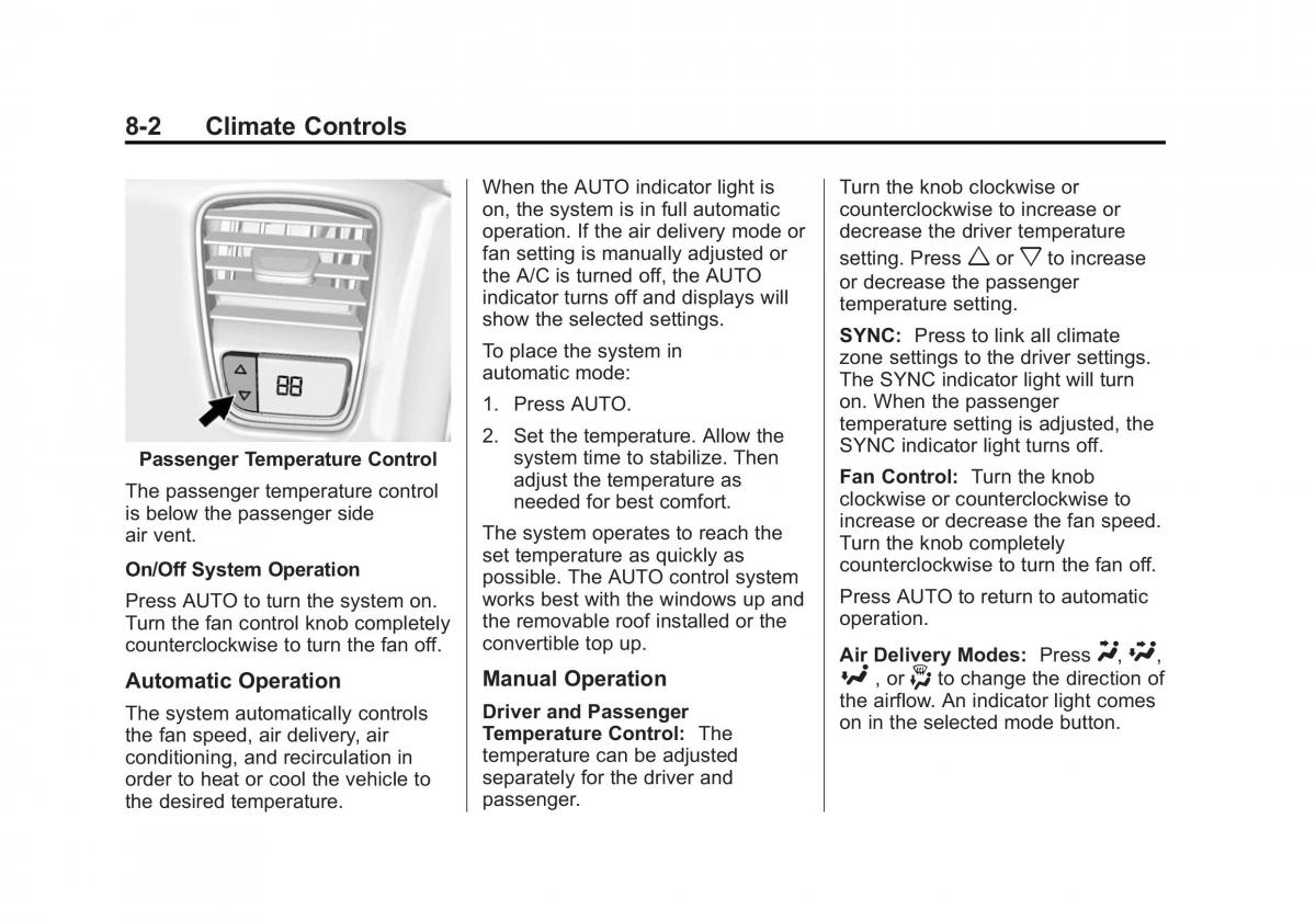 manual  Chevrolet Corvette C7 owners manual / page 177