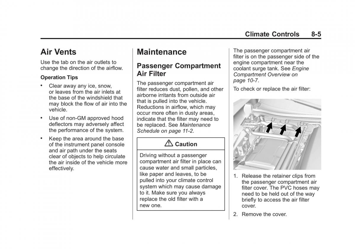 manual  Chevrolet Corvette C7 owners manual / page 180