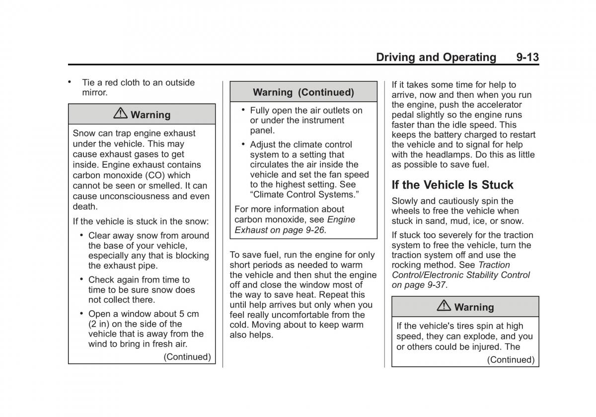 manual  Chevrolet Corvette C7 owners manual / page 194