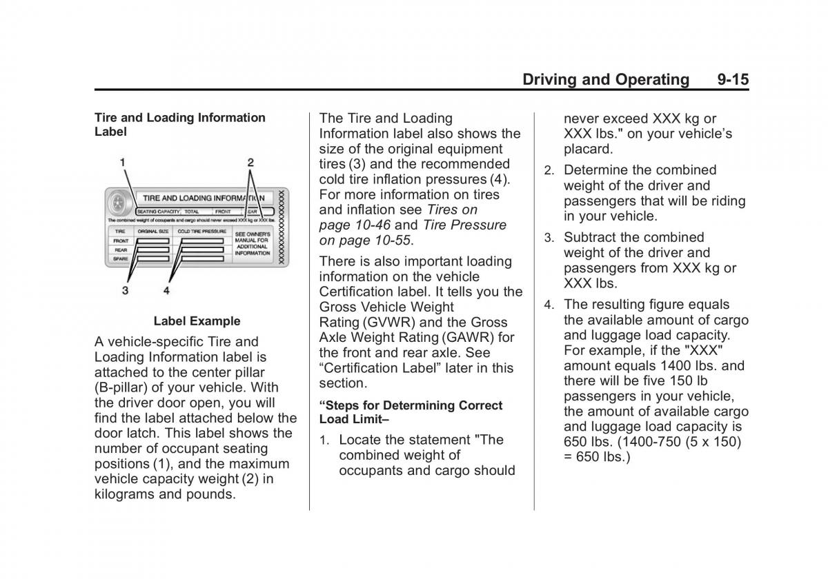 manual  Chevrolet Corvette C7 owners manual / page 196