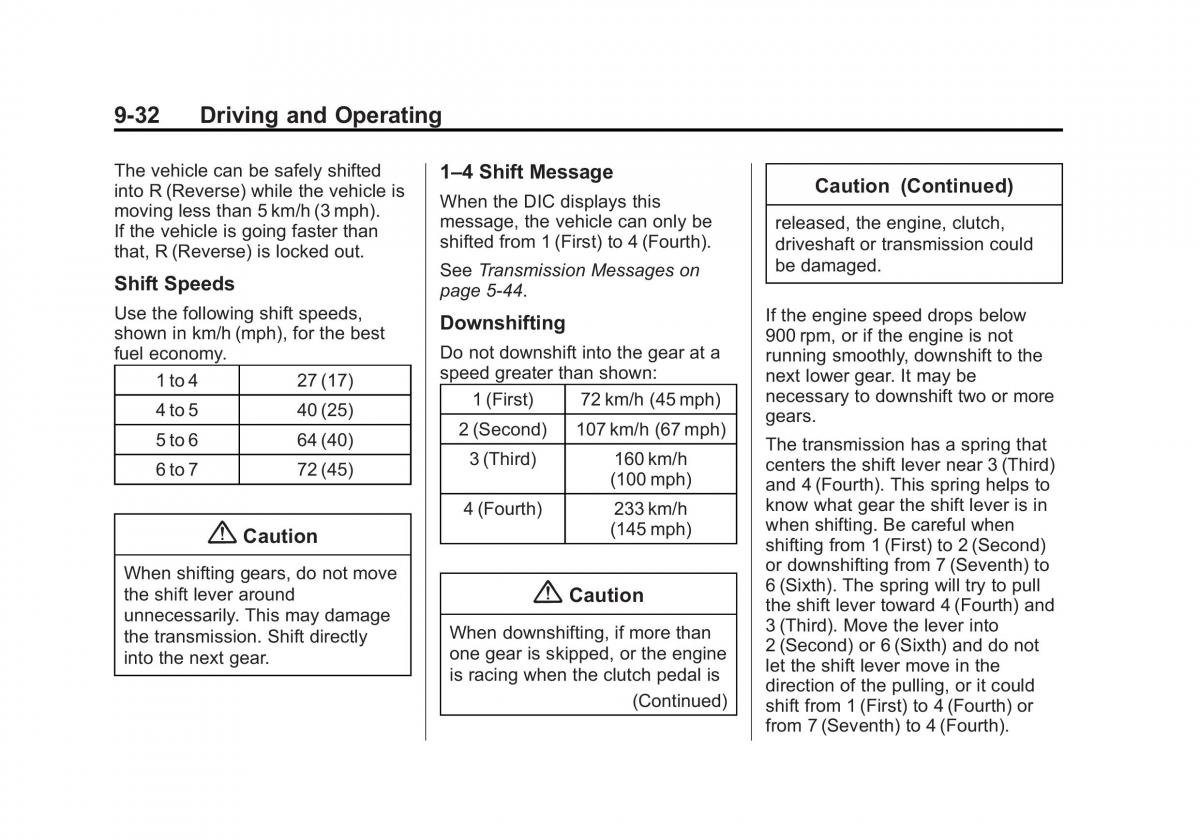 manual  Chevrolet Corvette C7 owners manual / page 213