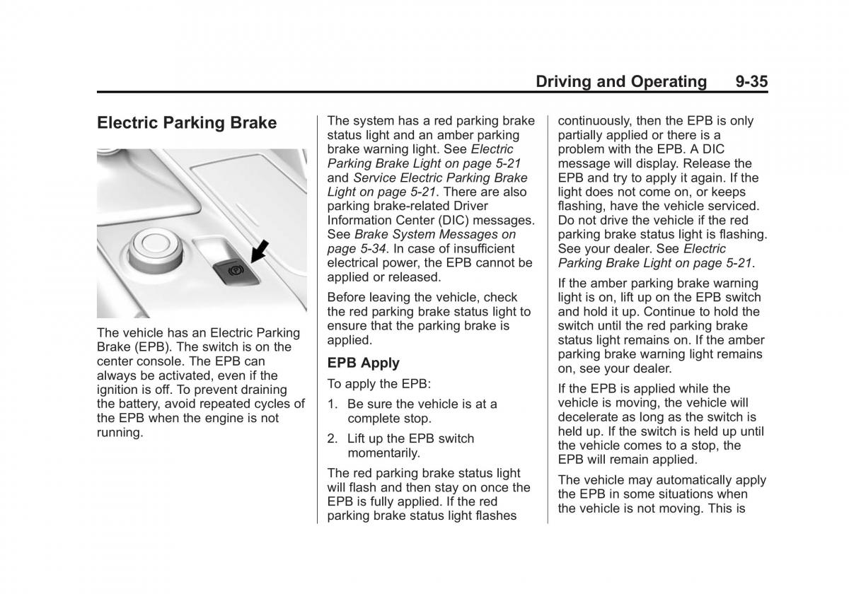 manual  Chevrolet Corvette C7 owners manual / page 216