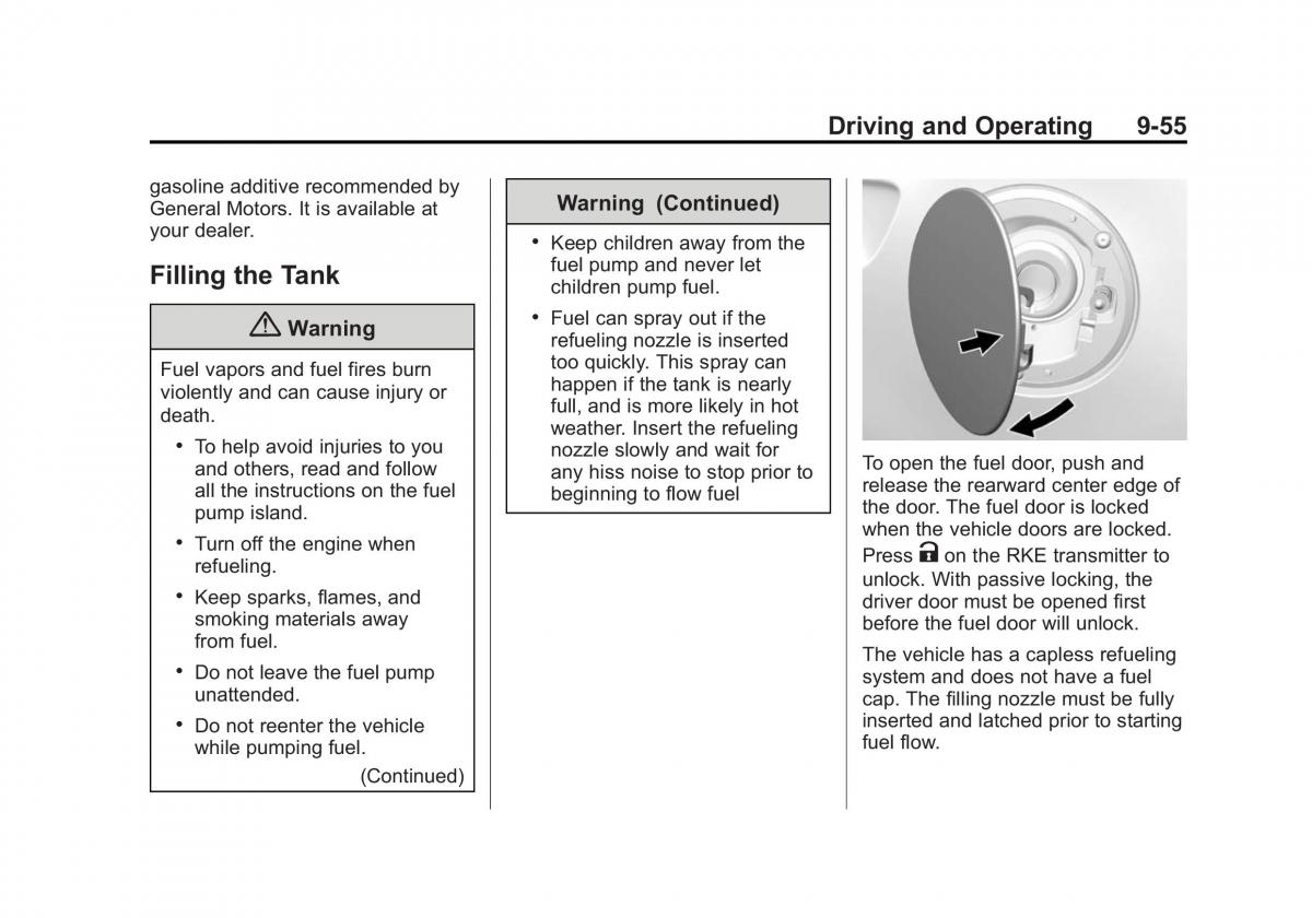 manual  Chevrolet Corvette C7 owners manual / page 236