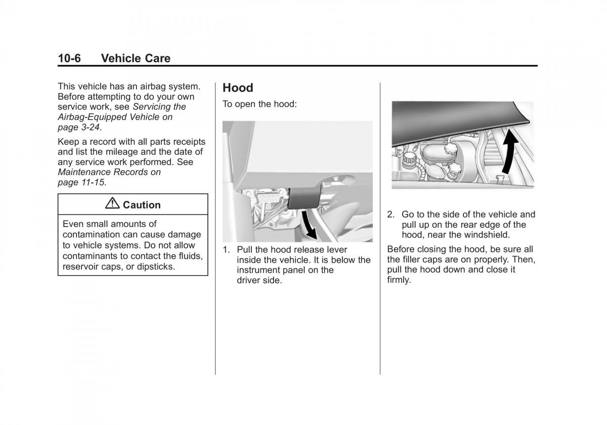 manual  Chevrolet Corvette C7 owners manual / page 245