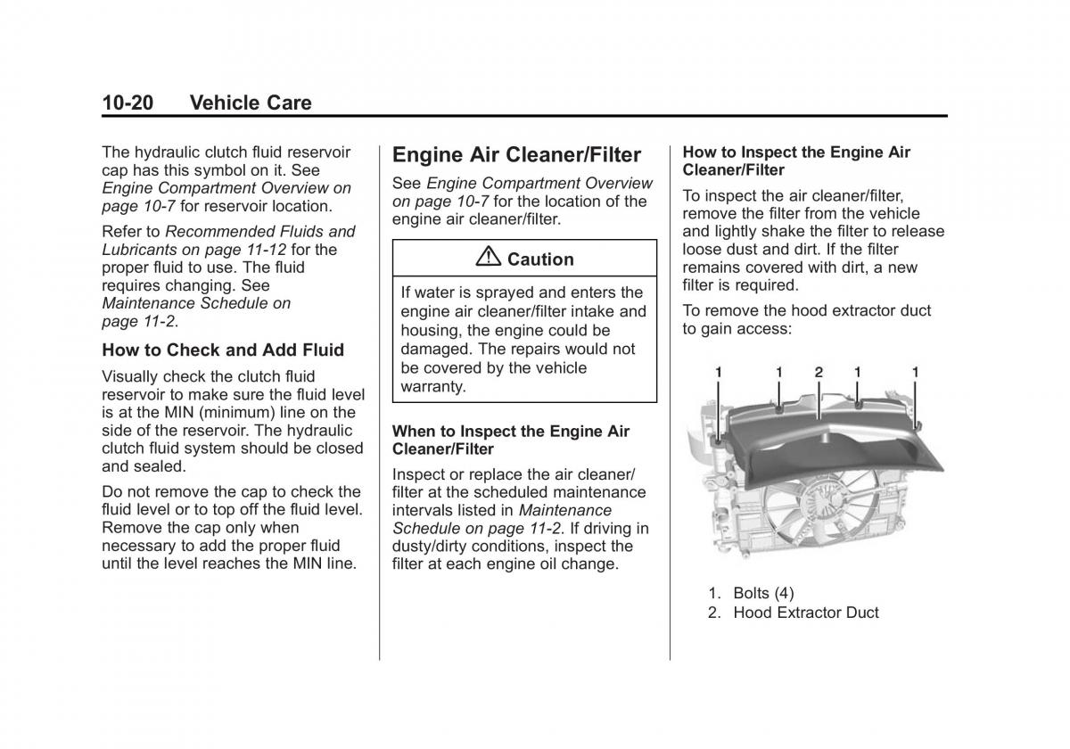 manual  Chevrolet Corvette C7 owners manual / page 259