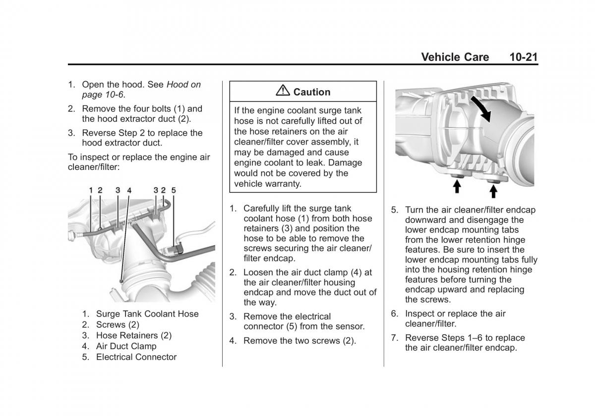 manual  Chevrolet Corvette C7 owners manual / page 260