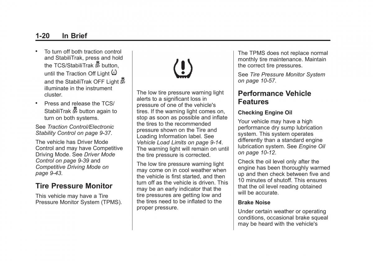 Chevrolet Corvette C7 owners manual / page 27