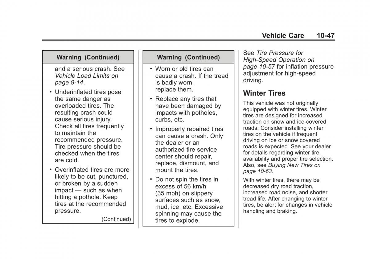 manual  Chevrolet Corvette C7 owners manual / page 286