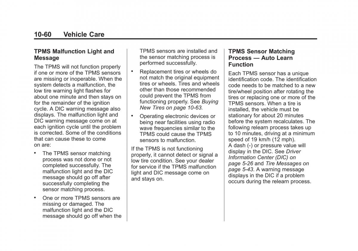 manual  Chevrolet Corvette C7 owners manual / page 299