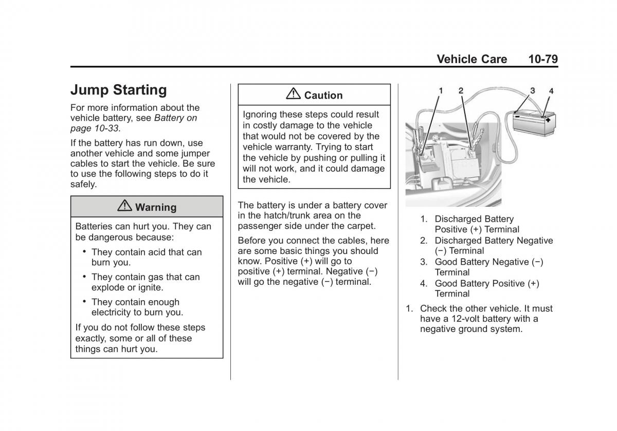 manual  Chevrolet Corvette C7 owners manual / page 318