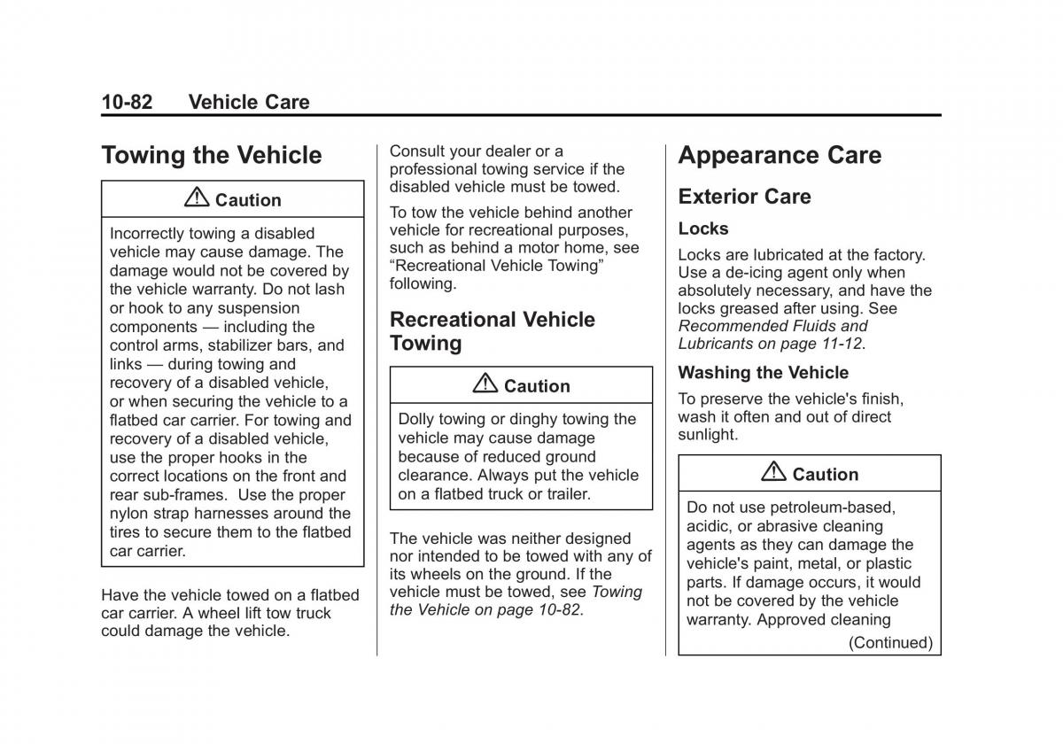 manual  Chevrolet Corvette C7 owners manual / page 321