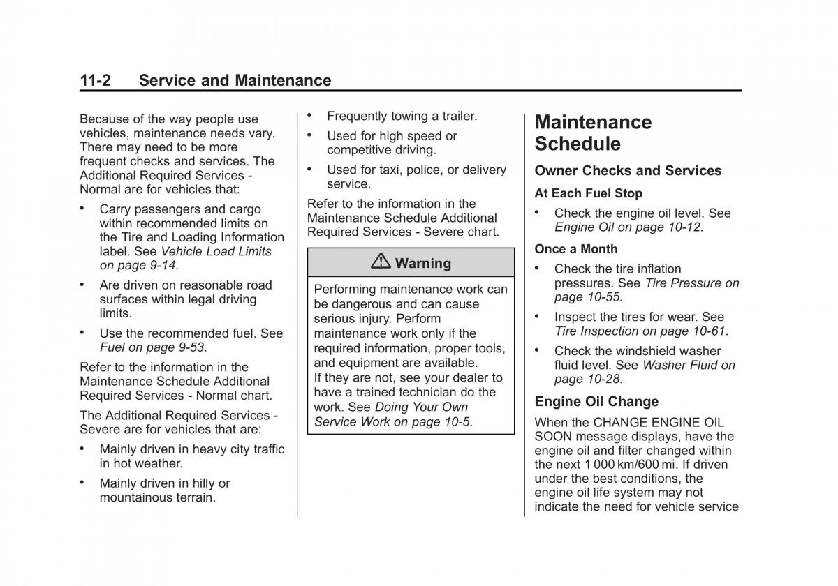 manual  Chevrolet Corvette C7 owners manual / page 333