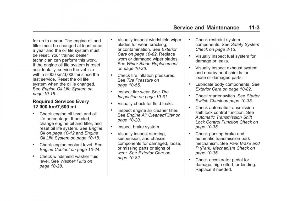 manual  Chevrolet Corvette C7 owners manual / page 334