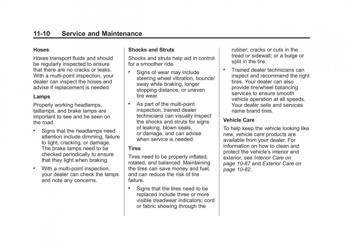 manual  Chevrolet Corvette C7 owners manual / page 341