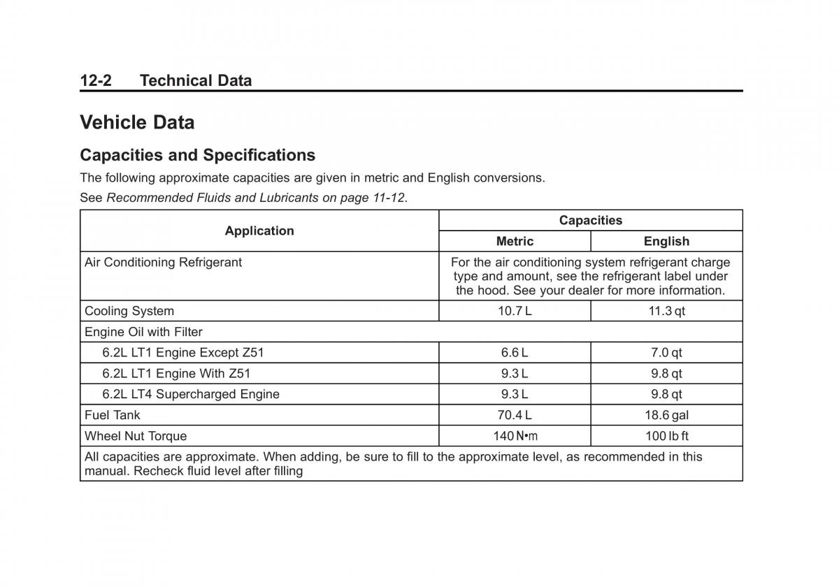 manual  Chevrolet Corvette C7 owners manual / page 349