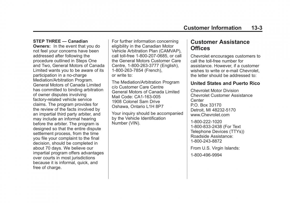 manual  Chevrolet Corvette C7 owners manual / page 354