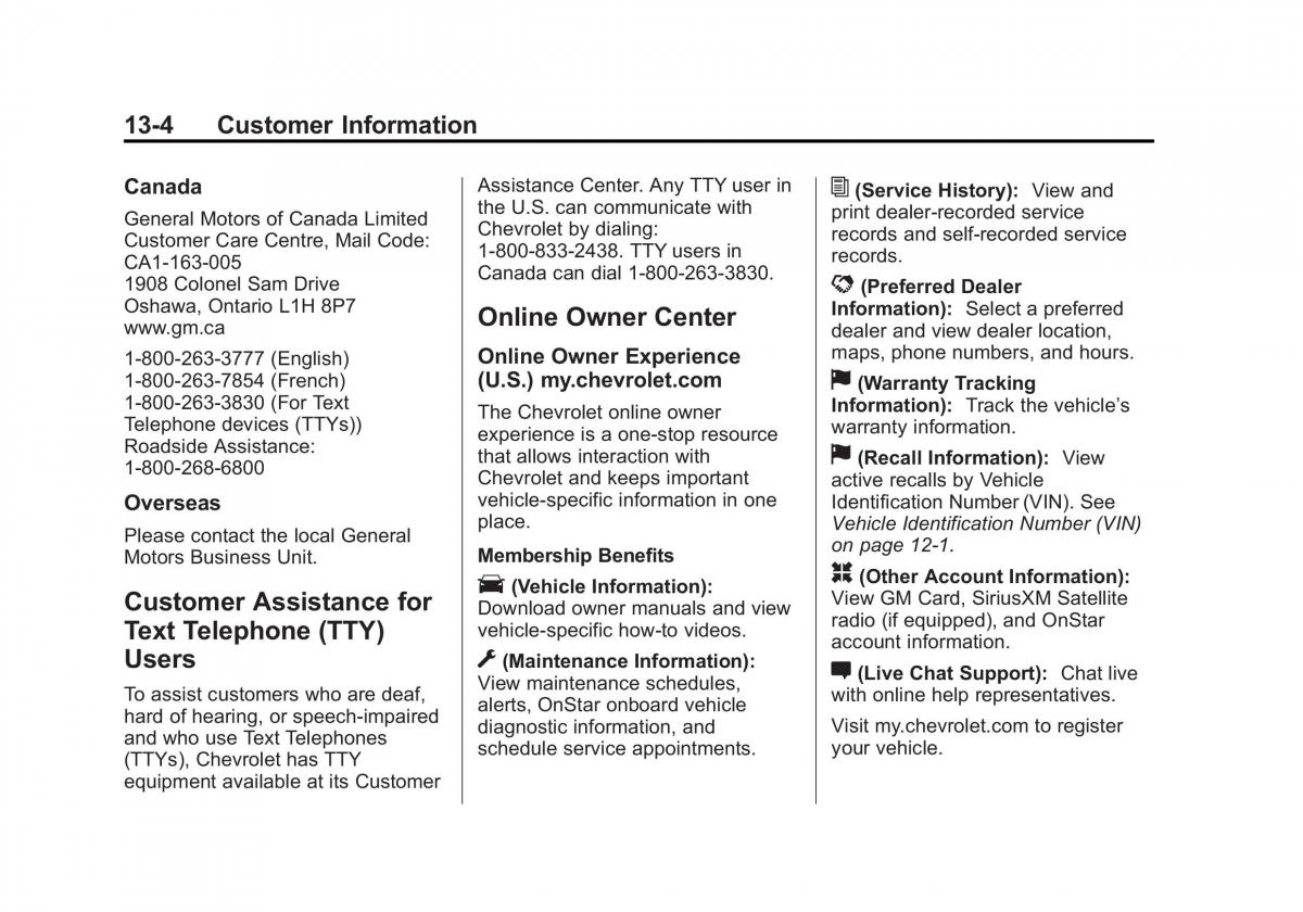 manual  Chevrolet Corvette C7 owners manual / page 355