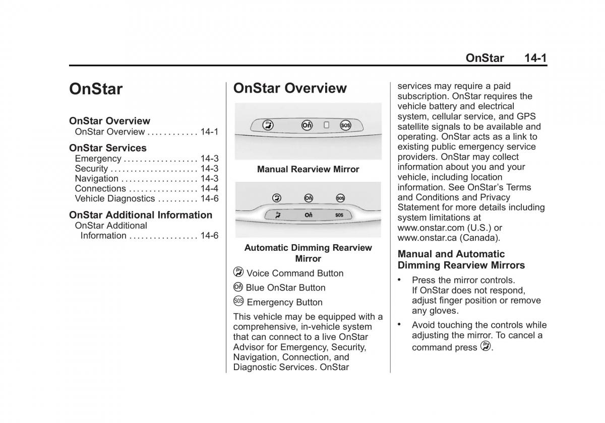 manual  Chevrolet Corvette C7 owners manual / page 368