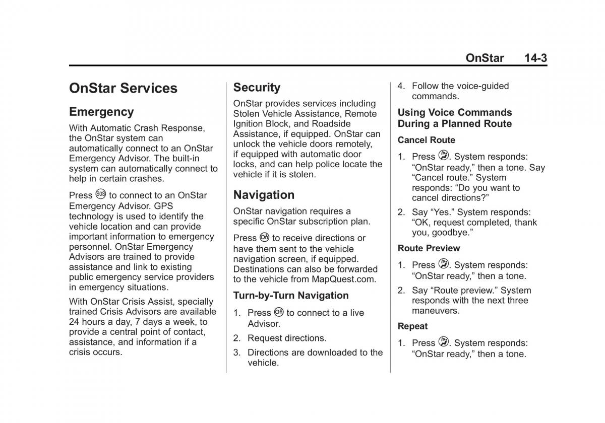 manual  Chevrolet Corvette C7 owners manual / page 370