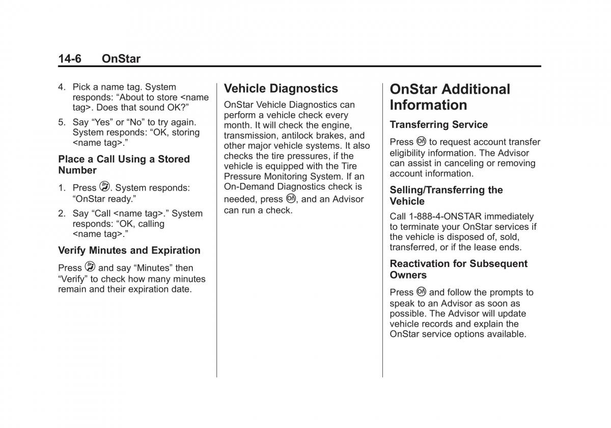 Chevrolet Corvette C7 owners manual / page 373