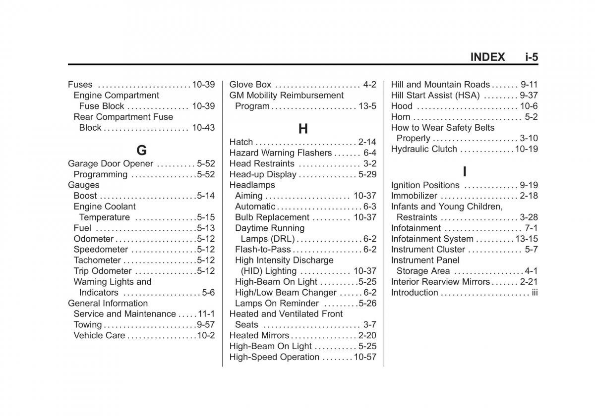 manual  Chevrolet Corvette C7 owners manual / page 384