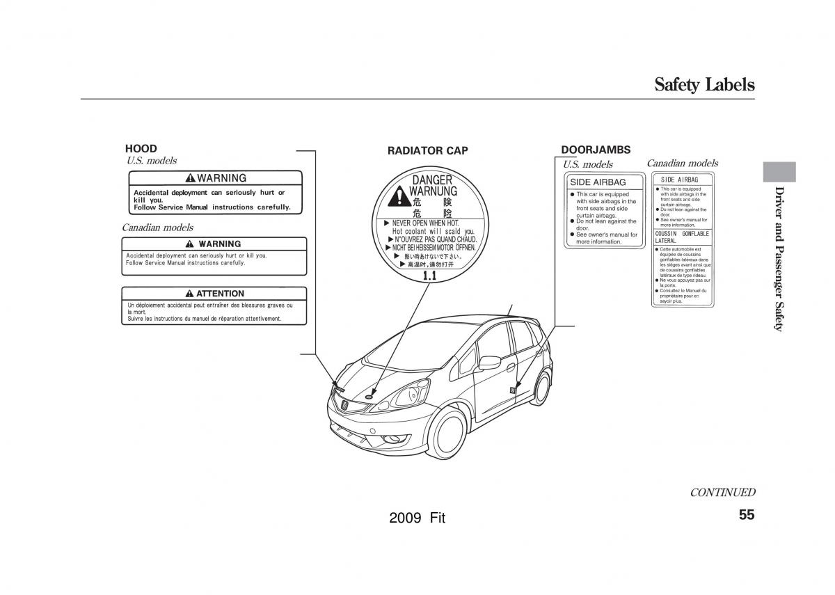 manual Honda Jazz Honda Jazz III 3 Fit II manual / page 58