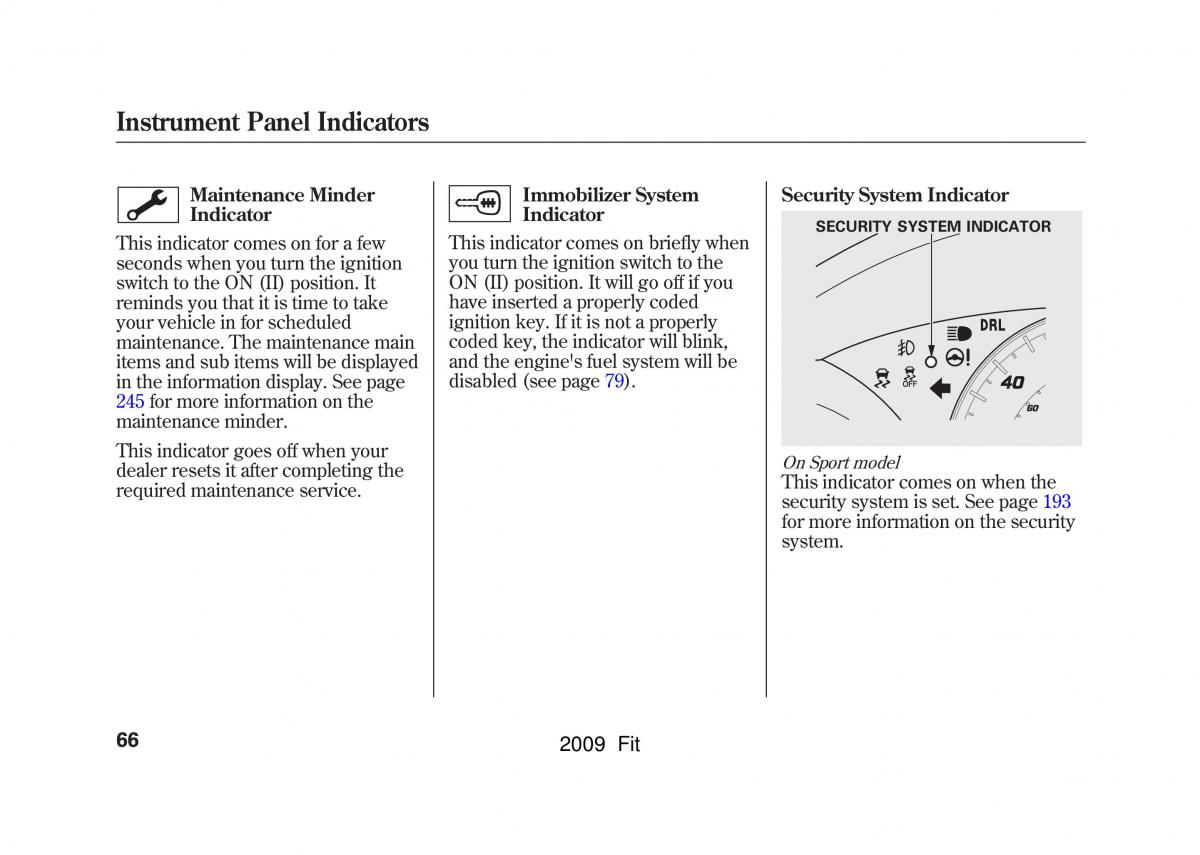 manual Honda Jazz Honda Jazz III 3 Fit II manual / page 69