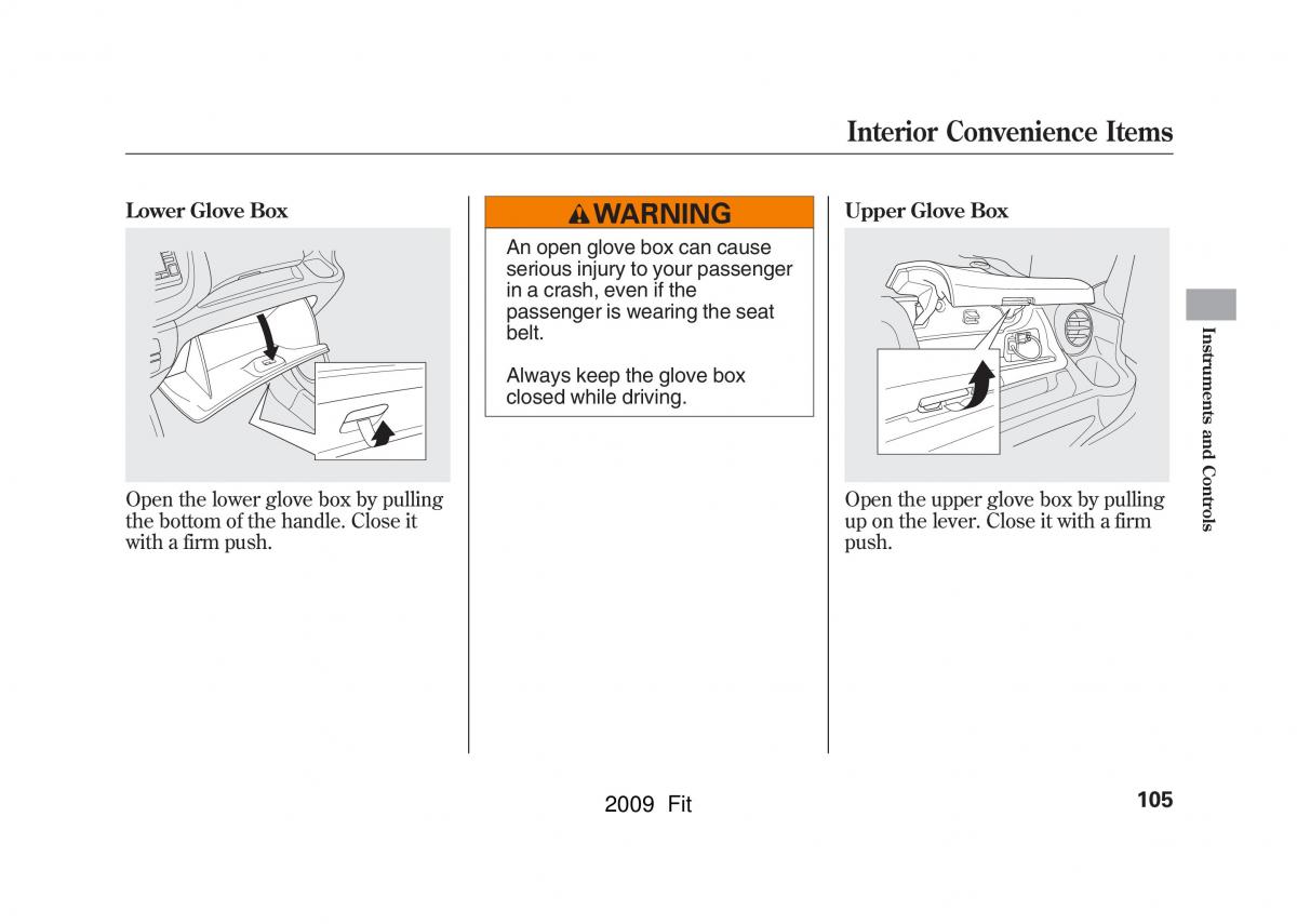 manual Honda Jazz Honda Jazz III 3 Fit II manual / page 108