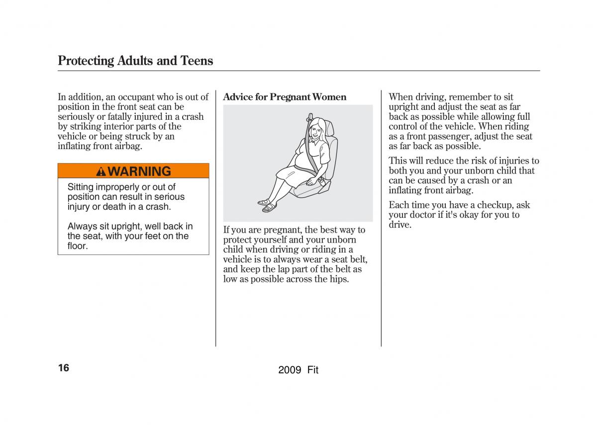 Honda Jazz III 3 Fit II manual / page 19