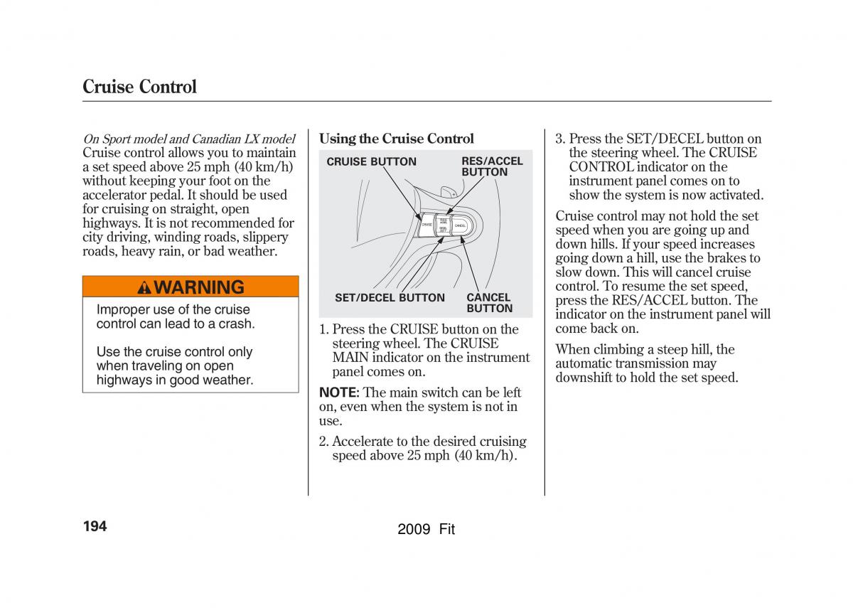 manual Honda Jazz Honda Jazz III 3 Fit II manual / page 197