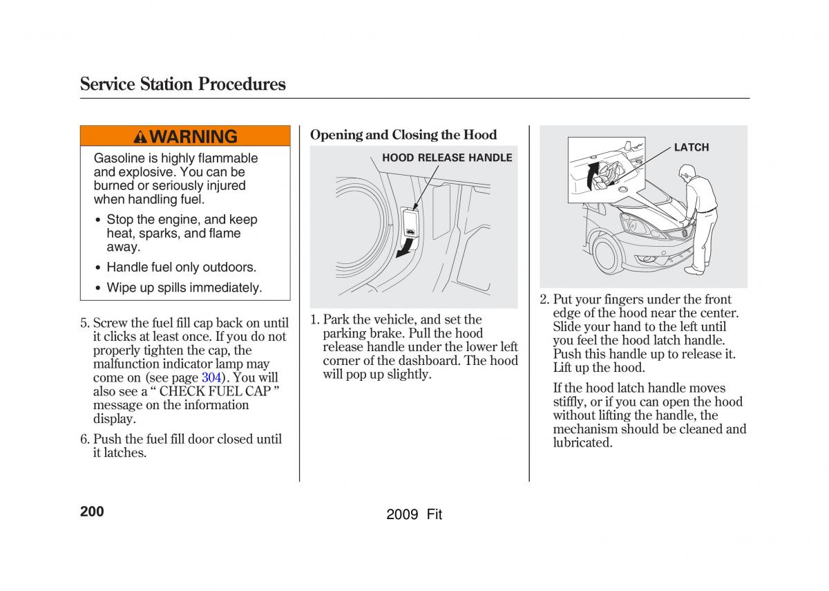 manual Honda Jazz Honda Jazz III 3 Fit II manual / page 203